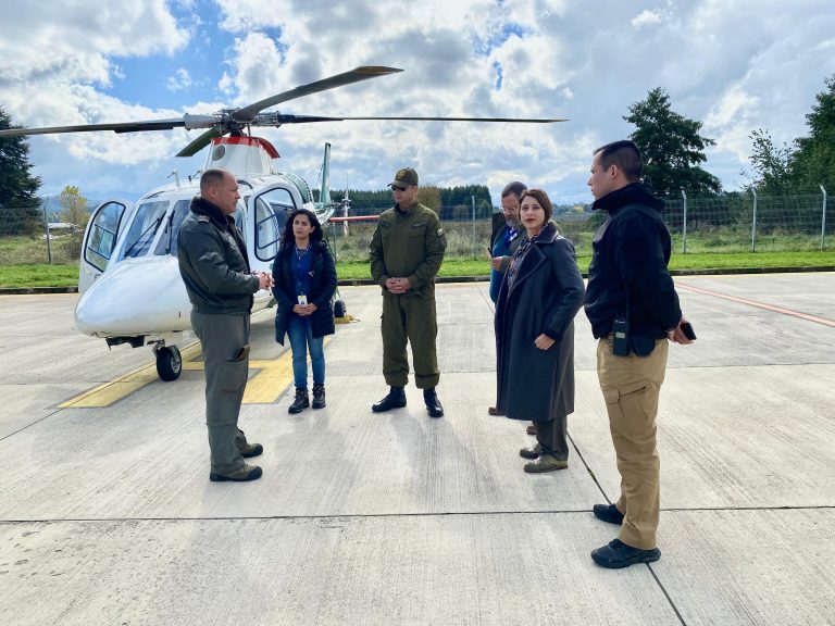 Nuevo punto de posada de helicopteros de Riñinahue considera inversión del MOP por 232 millones de pesos. (1)